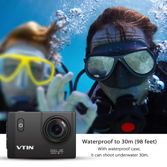 VTIN Action Waterproof Sport Camera with HD 1080P - Picture 5 of 8